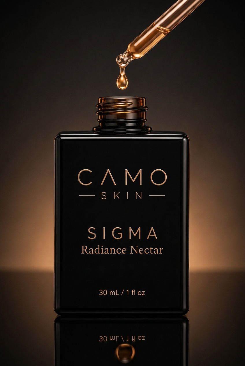 Golden serum texture
